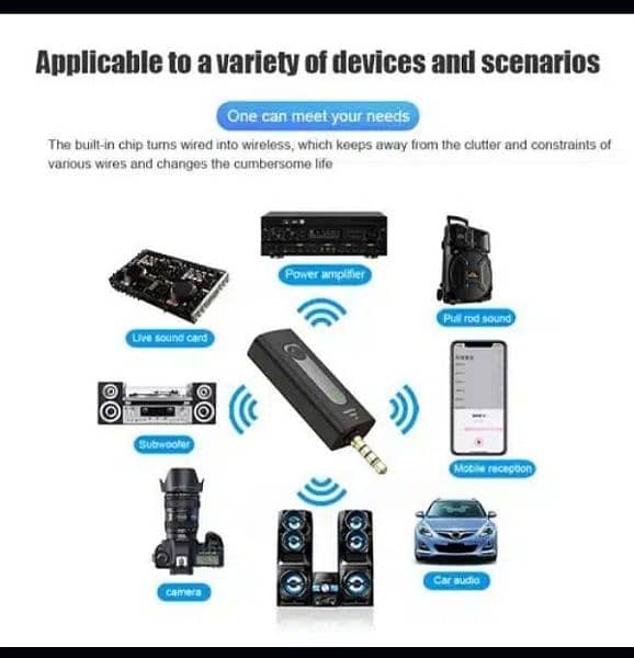 K35 Dual Mic With 1 Aux Connector Portable Wireless Vlogging Mic 6