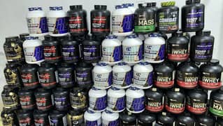 All kind of supplements are available.