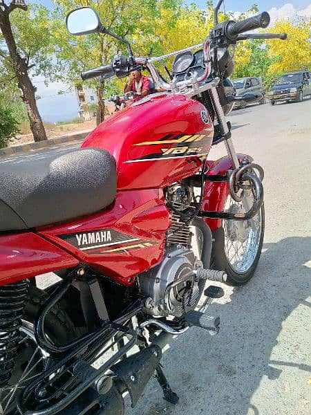 yb125z Yamaha 2021 model Islamabad number 9