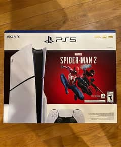 PS5 SLIM Disc SPIDER-MAN 2 BUNDLE 1 TB