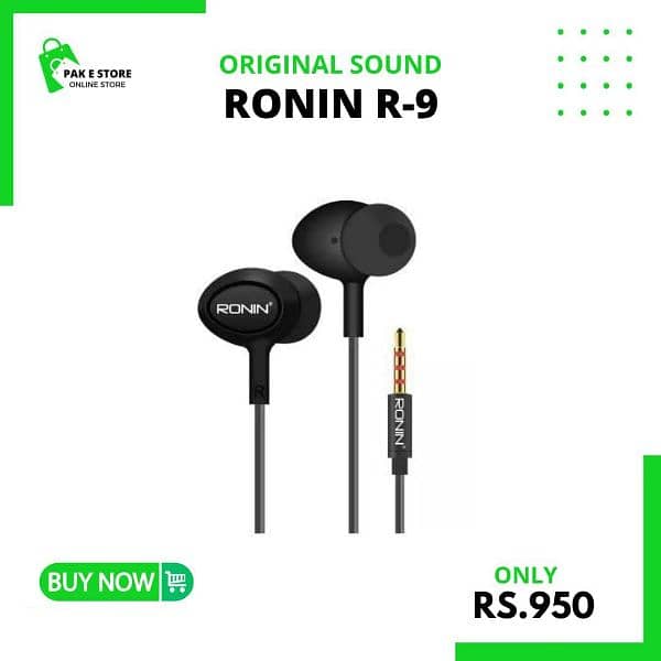 Ronin R-9 Gaming Wired HeadPhones 0