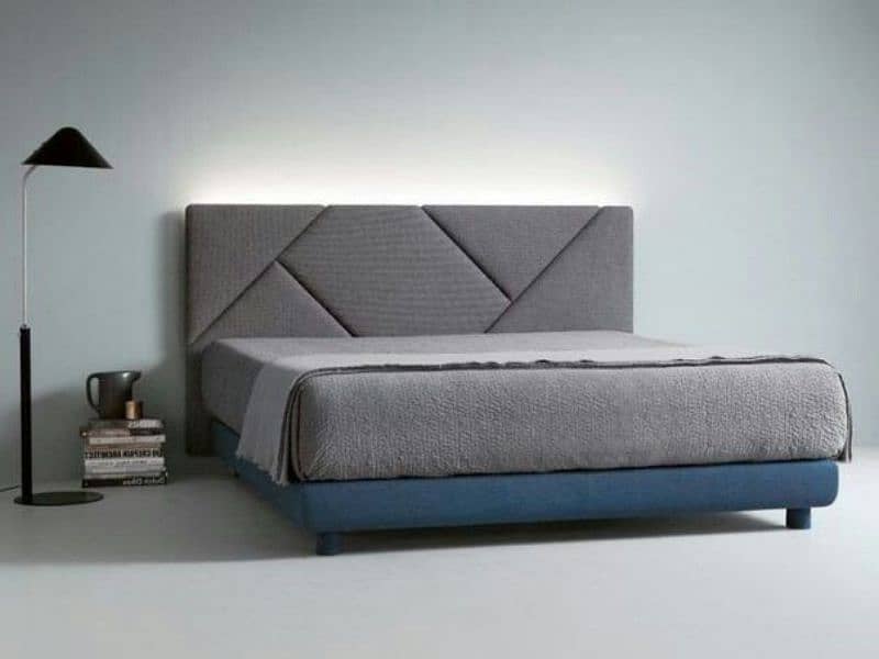bed/wooden bed / shesham / dico paint /furniture/ 5