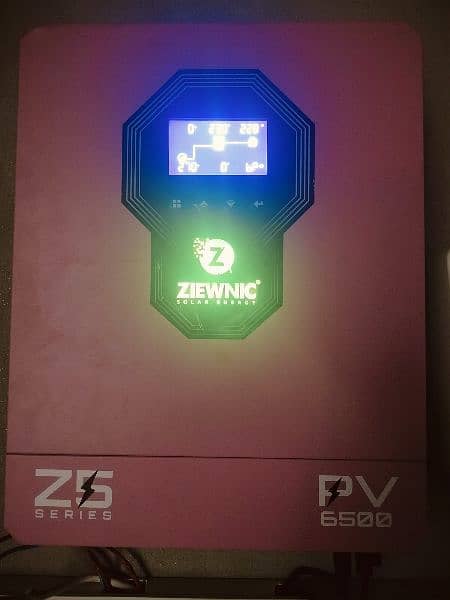 ziewnic 4.5kw pv 6500 inverter 1 year used condition 10/10 0