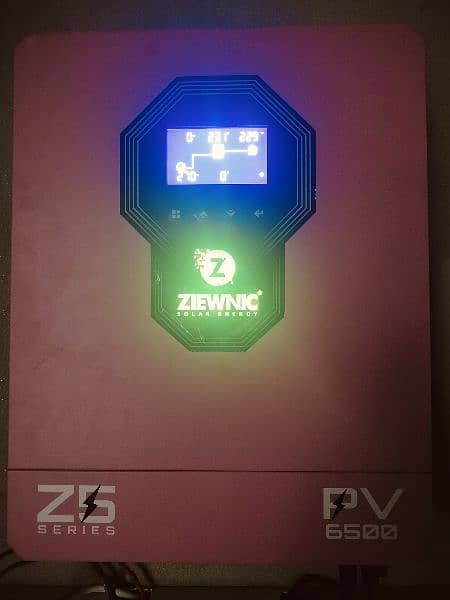 ziewnic 4.5kw pv 6500 inverter 1 year used condition 10/10 2