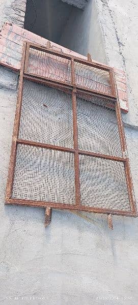 Murghi khana window + door 1