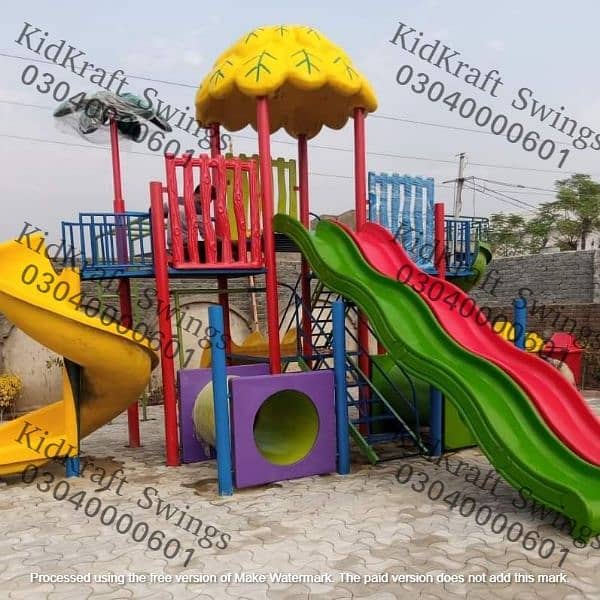 kids slides | Playground Equipment | kid swing | jhoola | kids Rides 6