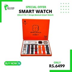 Ultra 9 (7 in 1) Smart Watch