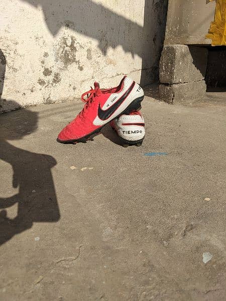 Footbal shoes Nike Tiempo US 10 ° EUR 44 ° Made in Vietnam 4