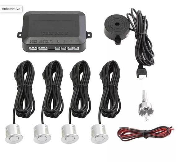 AOLEAD Parking Sensor Set 4 Auto Backup Alert Parking Alarm Kit 3