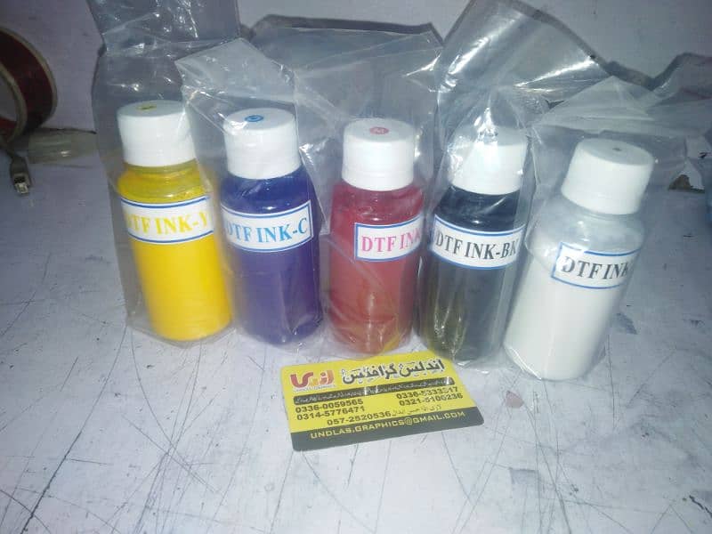 DTF UV PIGMENT DYE ECO SOLVENT SUBLIMATION inks 19