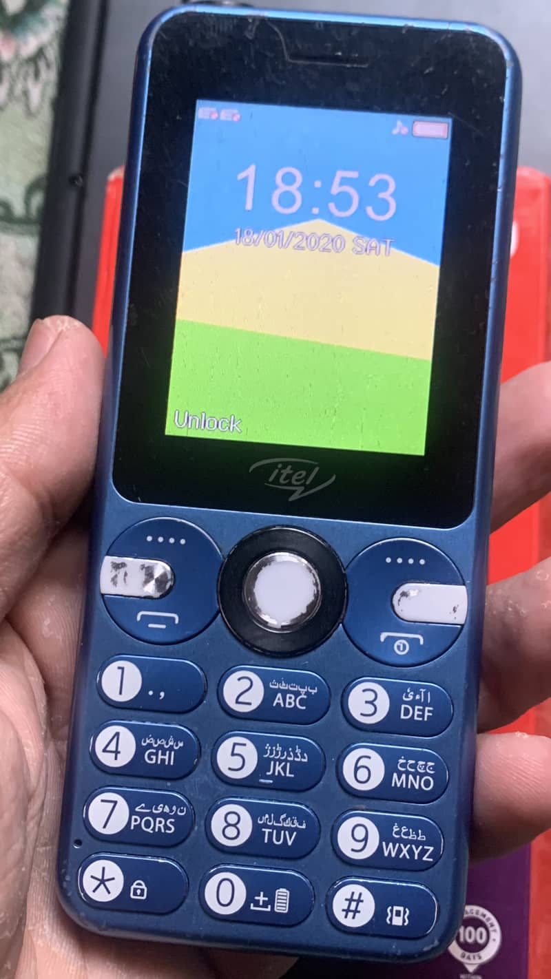 Itel Keypad Mobile Phone Muzik-400 1