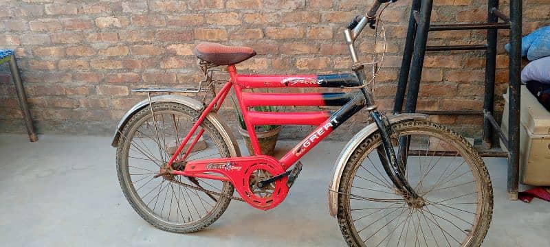 Great Red bicycle 0