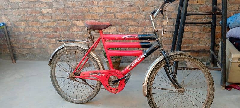 Great Red bicycle 1