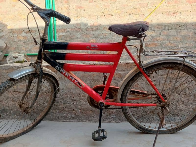 Great Red bicycle 3
