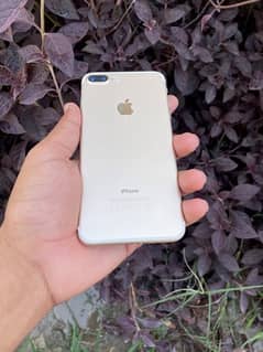 Iphone 7Plus Golden colour 128 Gb pta Approved 10/10