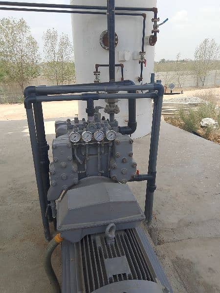 Bio Gas Plant Installation, High Pressure 2