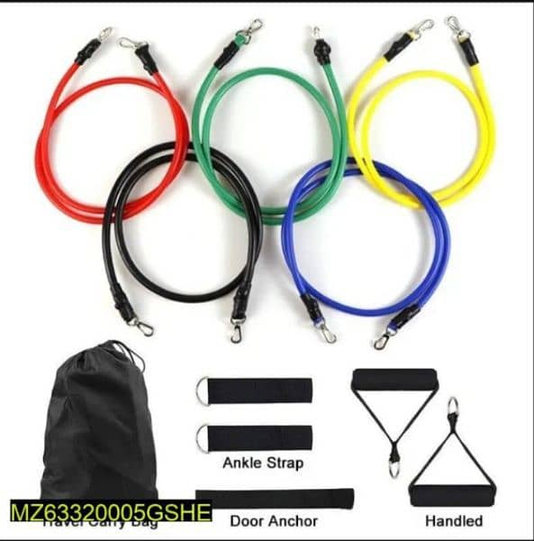 11Pcs Resistance Band for gym 3
