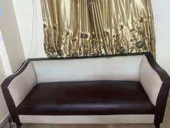 Comfortable 5-Seater Rexine Sofa Set - Great Condition"