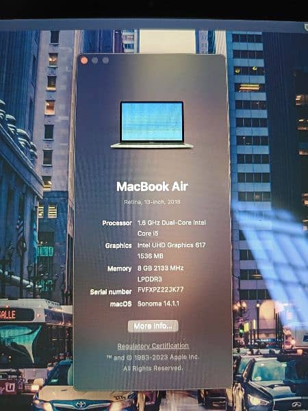 Macbook Air 2019 (A1932) 13" Inch Space Grey 8