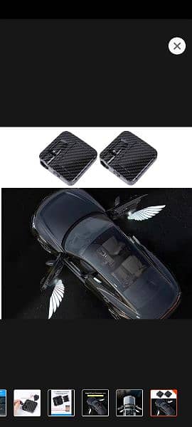 Cars And Bikes Fancy Angel Wing Light 2 PCs  High Quality matarial 0