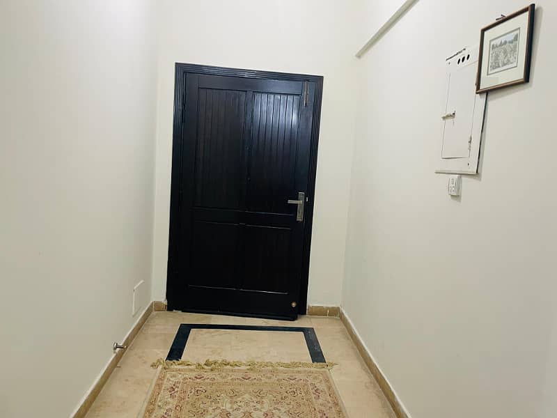 F-11 Markaz Brand New 2 Bed 2Bath Tv Lounge Kitchen Car Parking Fully Furnished Apartment Available For Rent 17