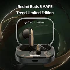 Xiaomi redmi buds 5 AAPE trend Earbuds