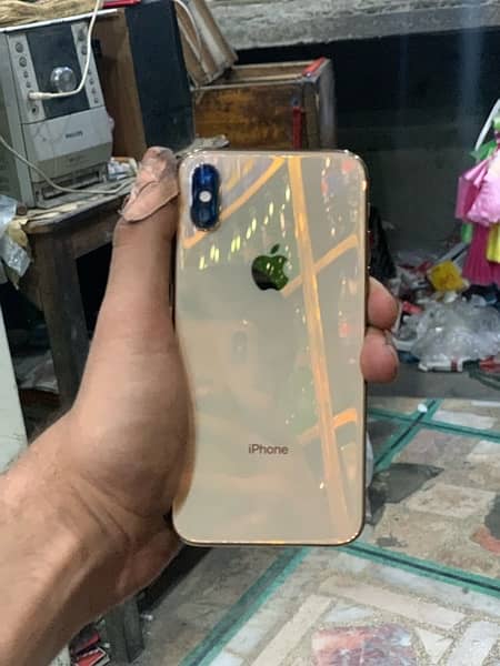 iphone xs golden dual pta 0