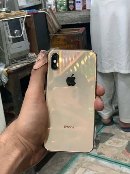 iphone xs golden dual pta 2