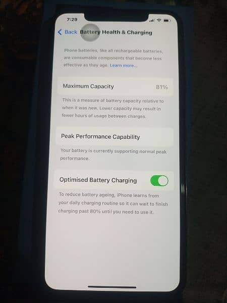 iphone Xs max 64GB pta sim berrty 81 chalti hai 2