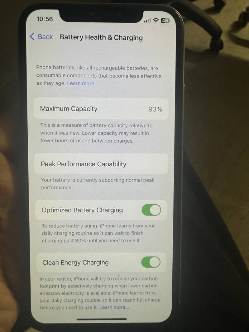 iPhone X 256GB PTA APPROVED 10