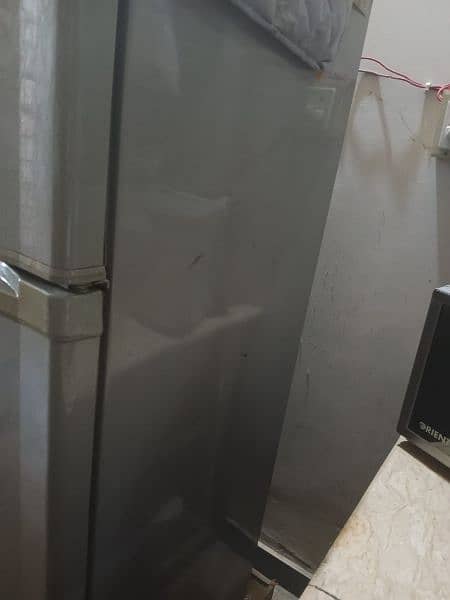 silver colour double door refrigerator 2