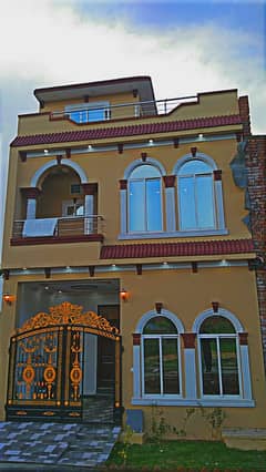 3 Marla Brand New House For Sale In Al Ahmad Gardens GT Road Manawan Lahore