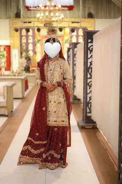 Designer Bridal Sharara/Wedding dress 0