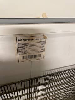 Dawlance chest freezer Glass Door (brown color)- Gas leakage issue