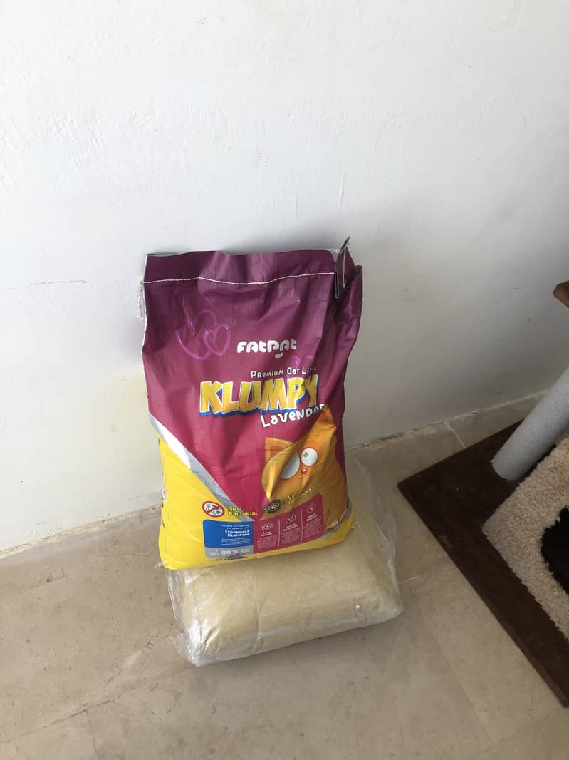 Cat litter 2 bag 30kg new 0