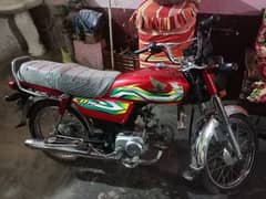 Honda CD 7t Bike Urgent For Sale Location Sheikhupura Price 125000