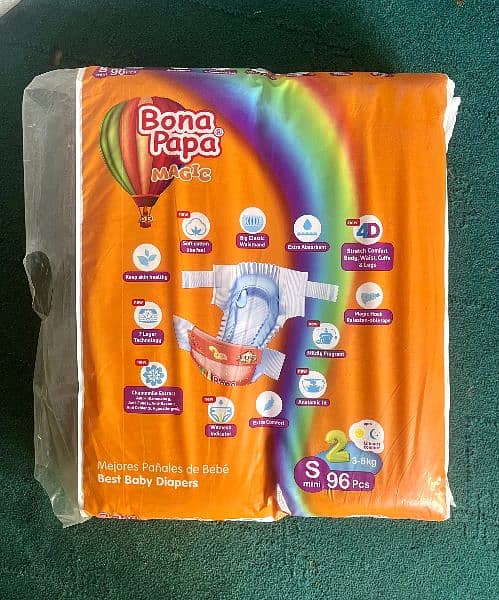 Bona Papa Baby Diapers Available in All Sizes 3