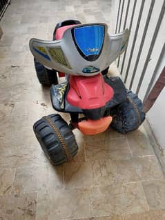 kids chargeable quad bike