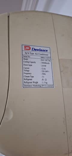 Dawlance split AC