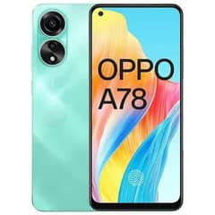 oppo a78 ful box 7mnth waranty