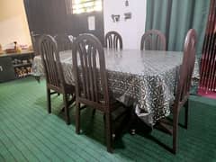 Dinning Table with 6 Chairs