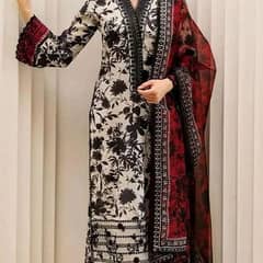 *Zainab Chotani | 3pc Digital Printed Lawn Vol 24'*