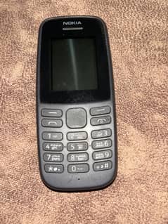 Nokia 105 one sim mobile in new condition