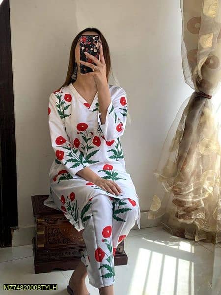 2 pcs women's stitched suit 2