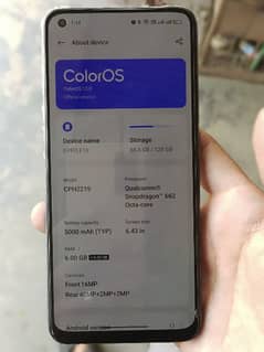 oppo F19 With Box Charger 10/10 Condition