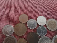 Old coins European countries Arab countries Asian countries