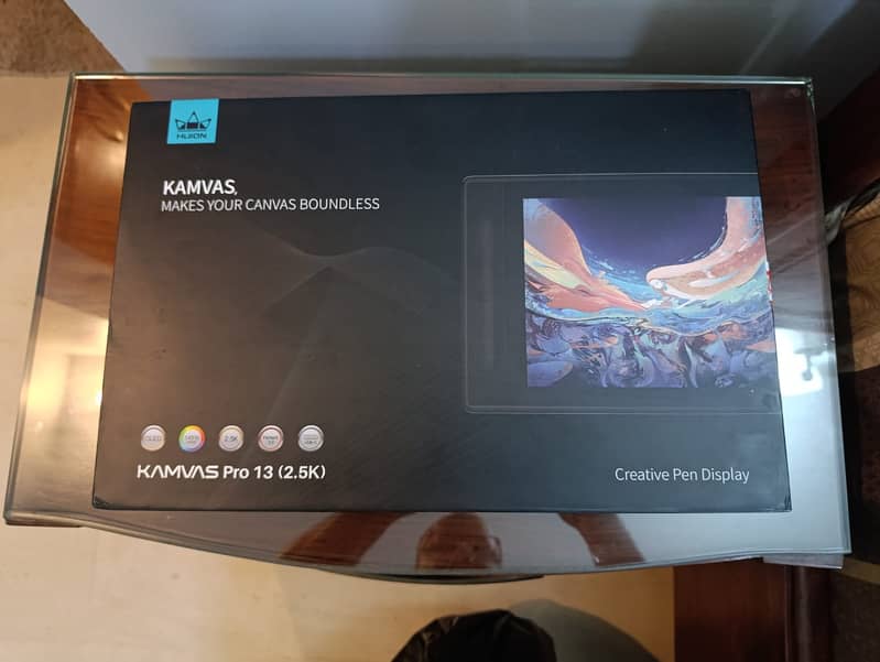 Huion Kamvas Pro 13 Display Drawing Tablet (2.5K) Complete Box 1