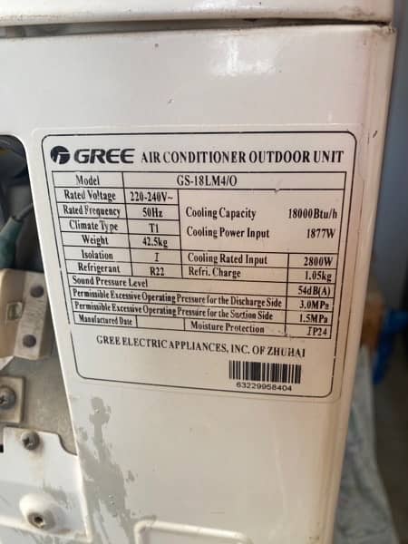 Gree Split Air conditioner 3