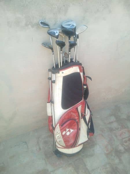 Golf kit with Hand trolly 10