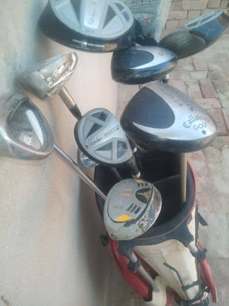 Golf kit with Hand trolly 11